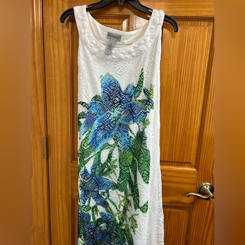 Women’s floral plus size dress, Catherine’s